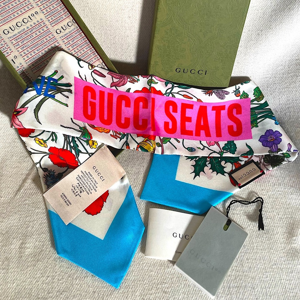 NWTIB RARE FULL INCLUSION GUCCI 100 SONY COLLAB BANDEAU Limited Edition